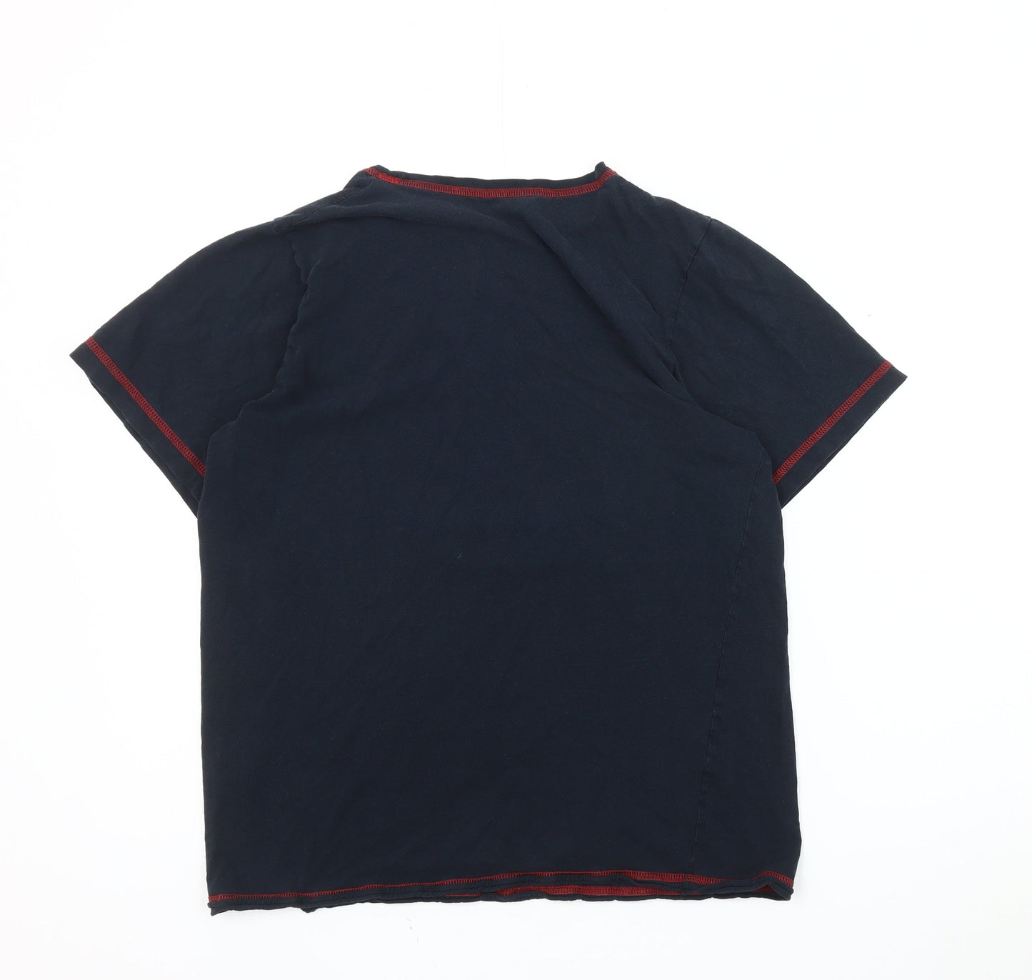Hard Rock Cafe Men's Blue S Music T-Shirt