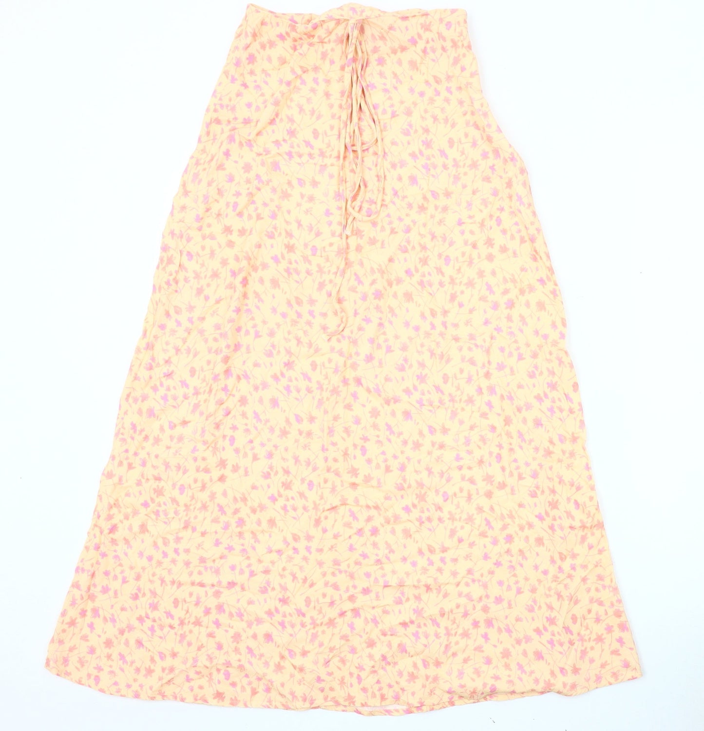 Pull&Bear Women’s Multicoloured Floral Midi Skirt