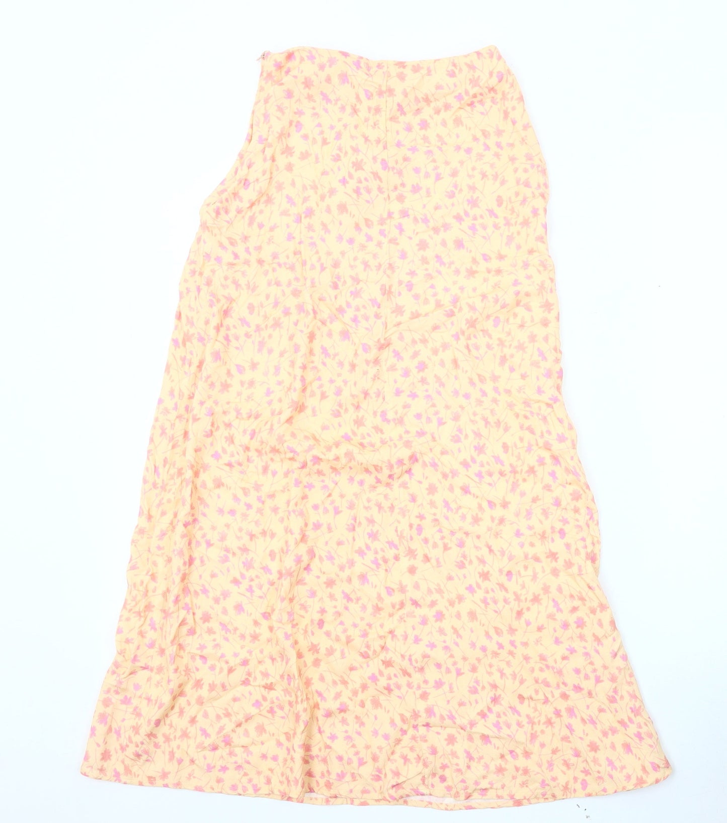 Pull&Bear Women’s Multicoloured Floral Midi Skirt