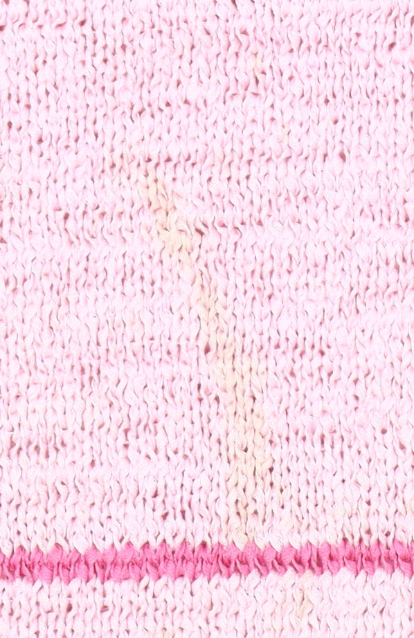 Casamia Women's Pink Striped Pullover Jumper M