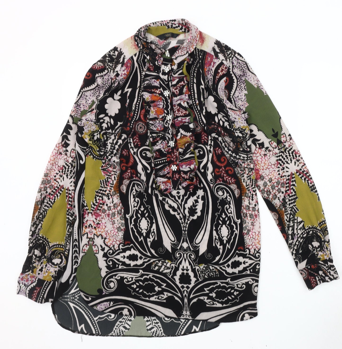 Next Women's Multicoloured Paisley Tunic Blouse, Size 6