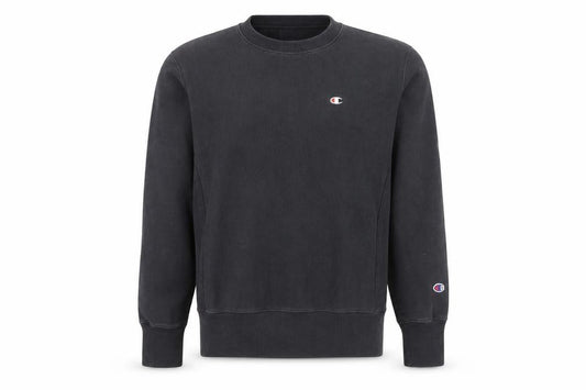 Mens UK M  Champion Black Pullover Sweatshirt