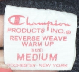 Champion Men's Black Medium Pullover Sweatshirt