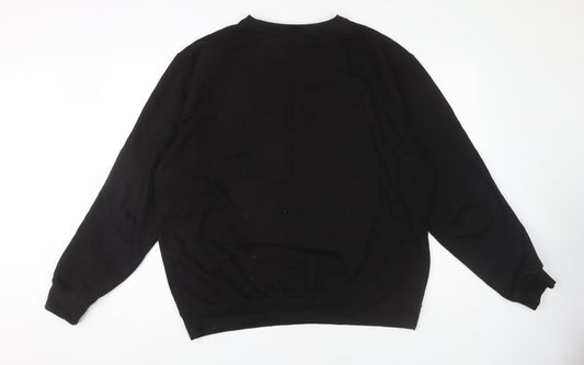 Scruff of the Neck Men's Black Logo Sweatshirt L