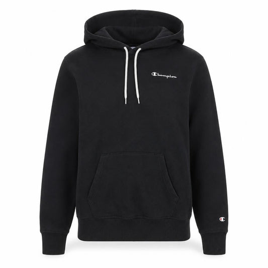 Unisex Adults UK L Regular Champion Black Pullover Hoodie