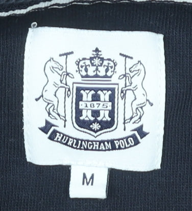 Hurlingham Polo Men's Blue M Pullover Sweatshirt Logo