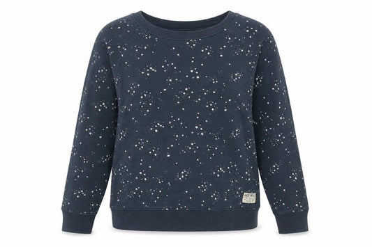 Womens UK 10 Regular Jack Wills Blue Pullover Sweatshirt
