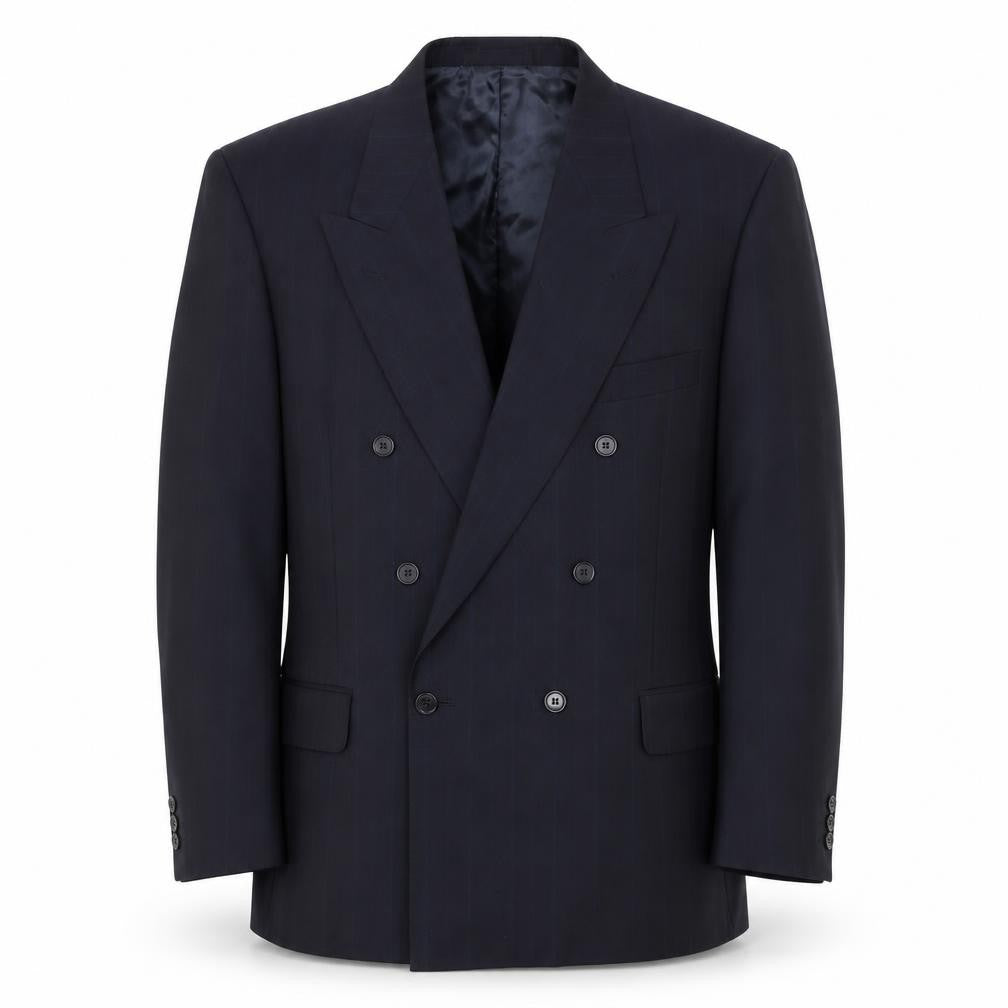 Marks and Spencer Men's Blue Wool Jacket 44S