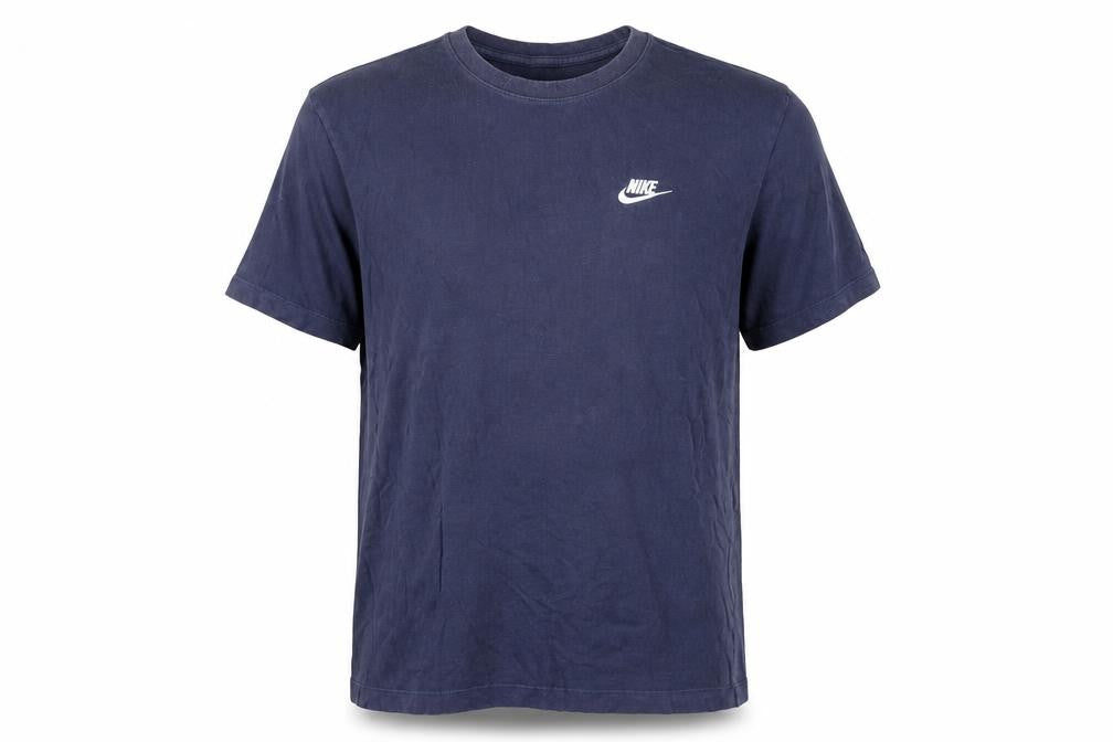 Mens UK Size M Nike Blue  Cotton T-Shirt