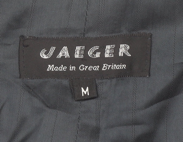 Jaeger Men's Black Waistcoat Medium Classic Formal
