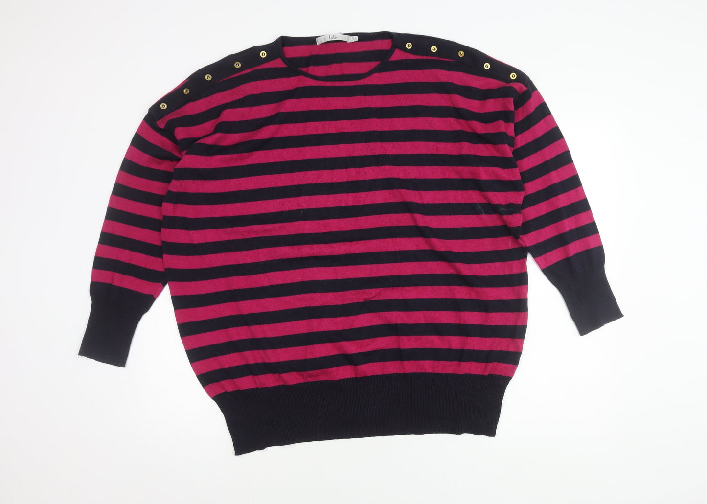 Isle Women's Multicoloured Plus Pullover Jumper