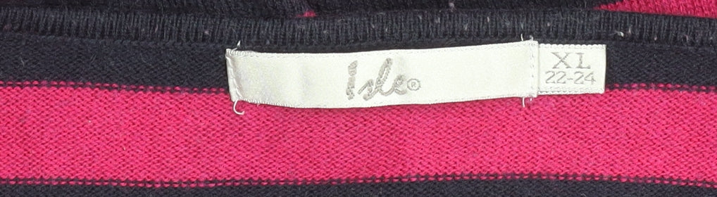 Isle Women's Multicoloured Plus Pullover Jumper
