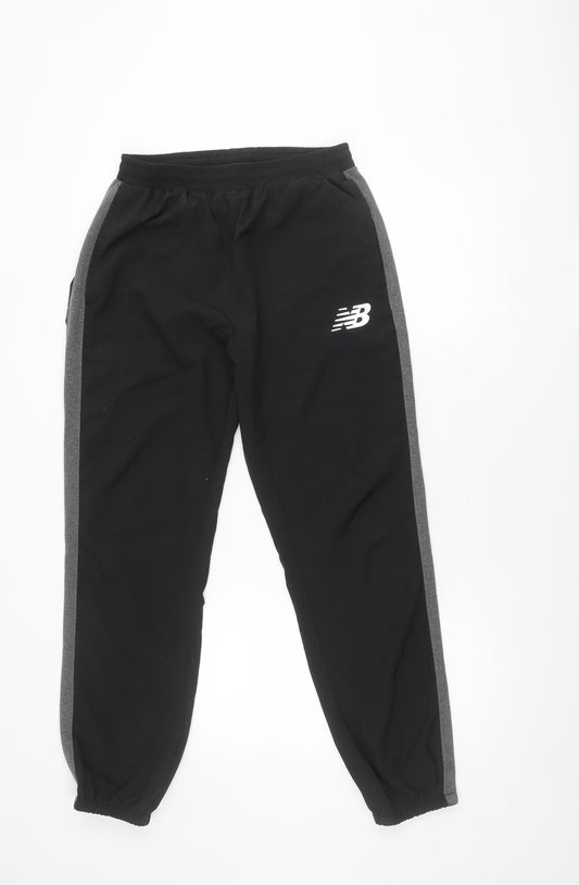 New Balance Men's Black Jogger Trousers, Size M