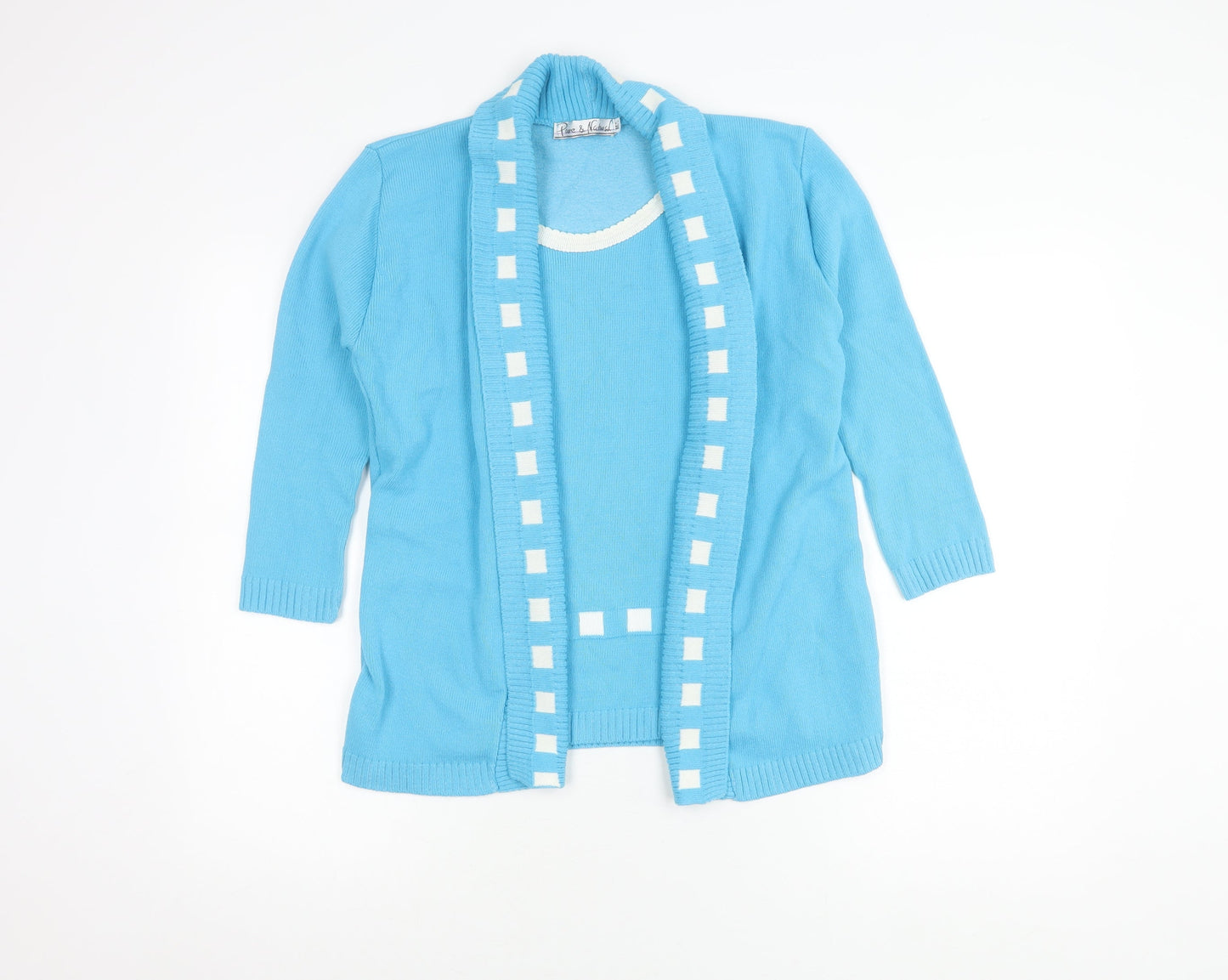 Pure & Natural Blue Women's Cardigan 2XS