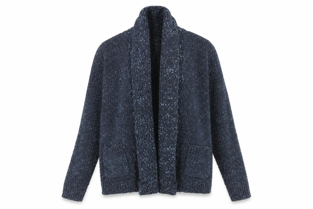 Marks and Spencer Women's Blue Open Front Cardigan Size 10