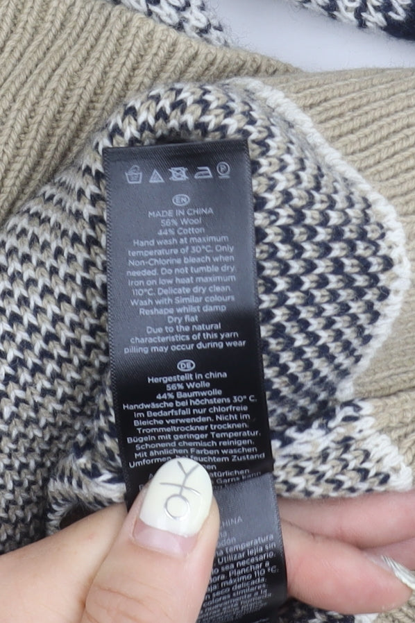 Hobbs Women's Multicoloured Roll Neck Jumper L