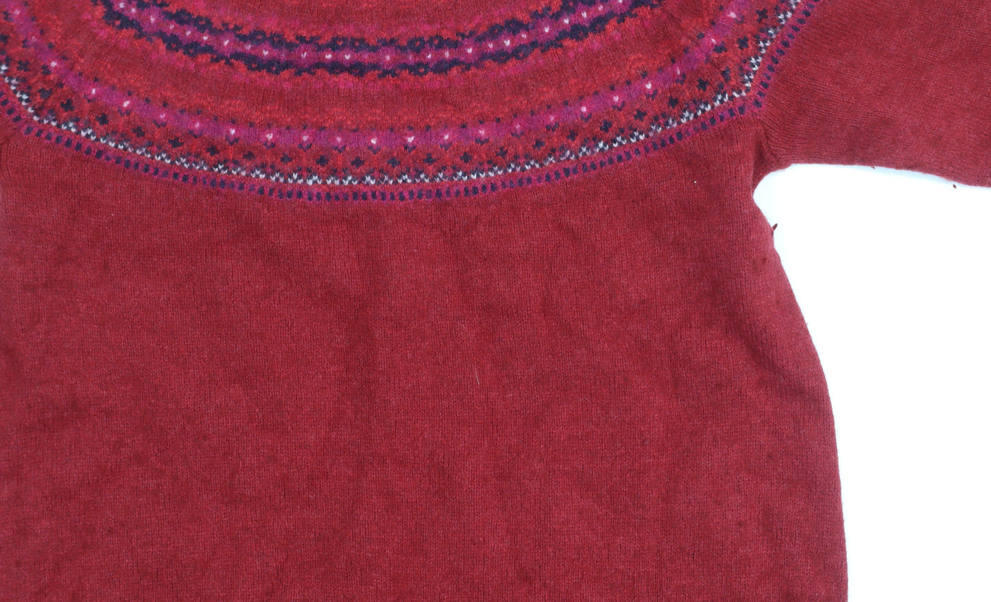 Seasalt Cornwall Women's Red Knit Dress Size 10