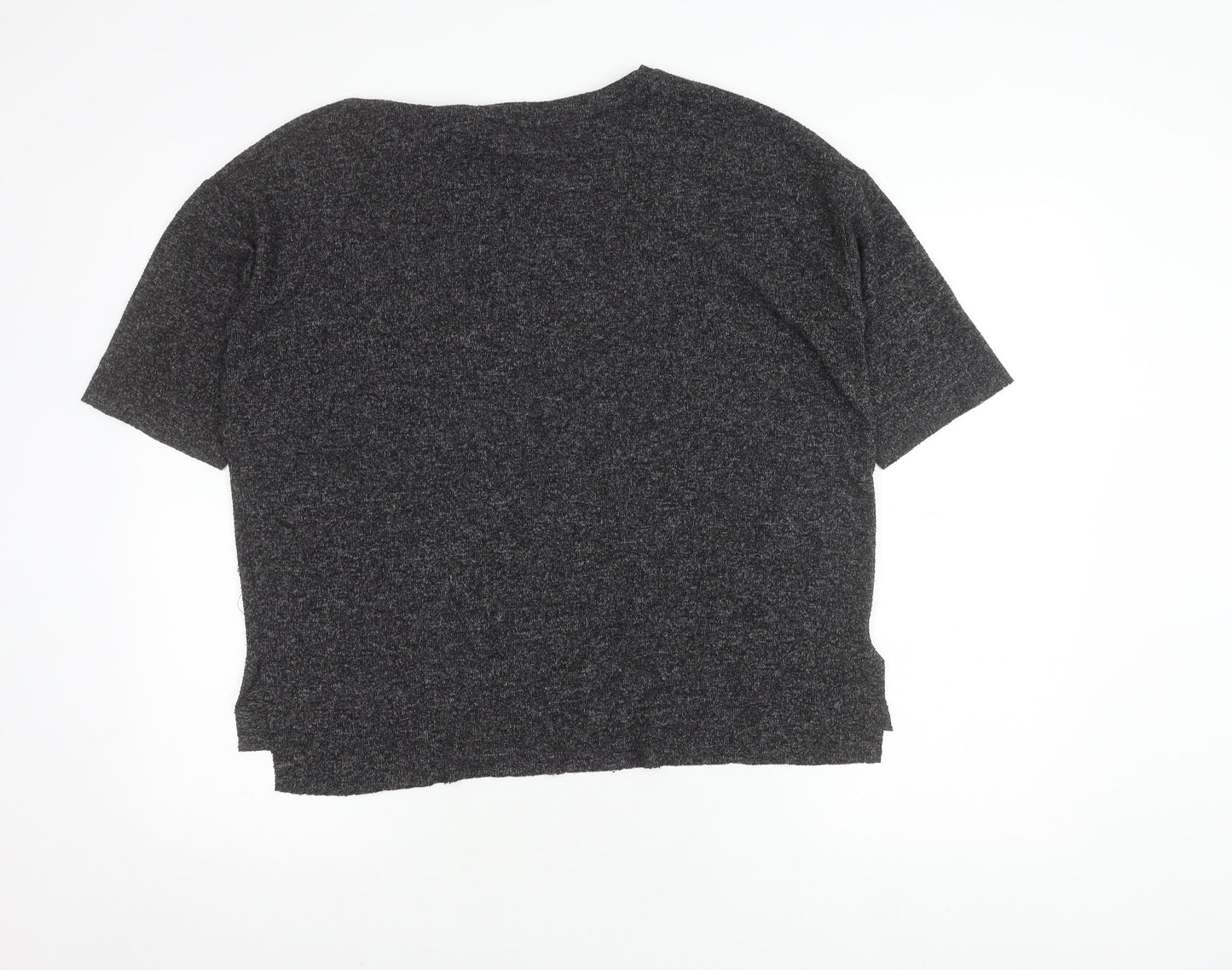 Zara Women Grey Knit Top Size 12