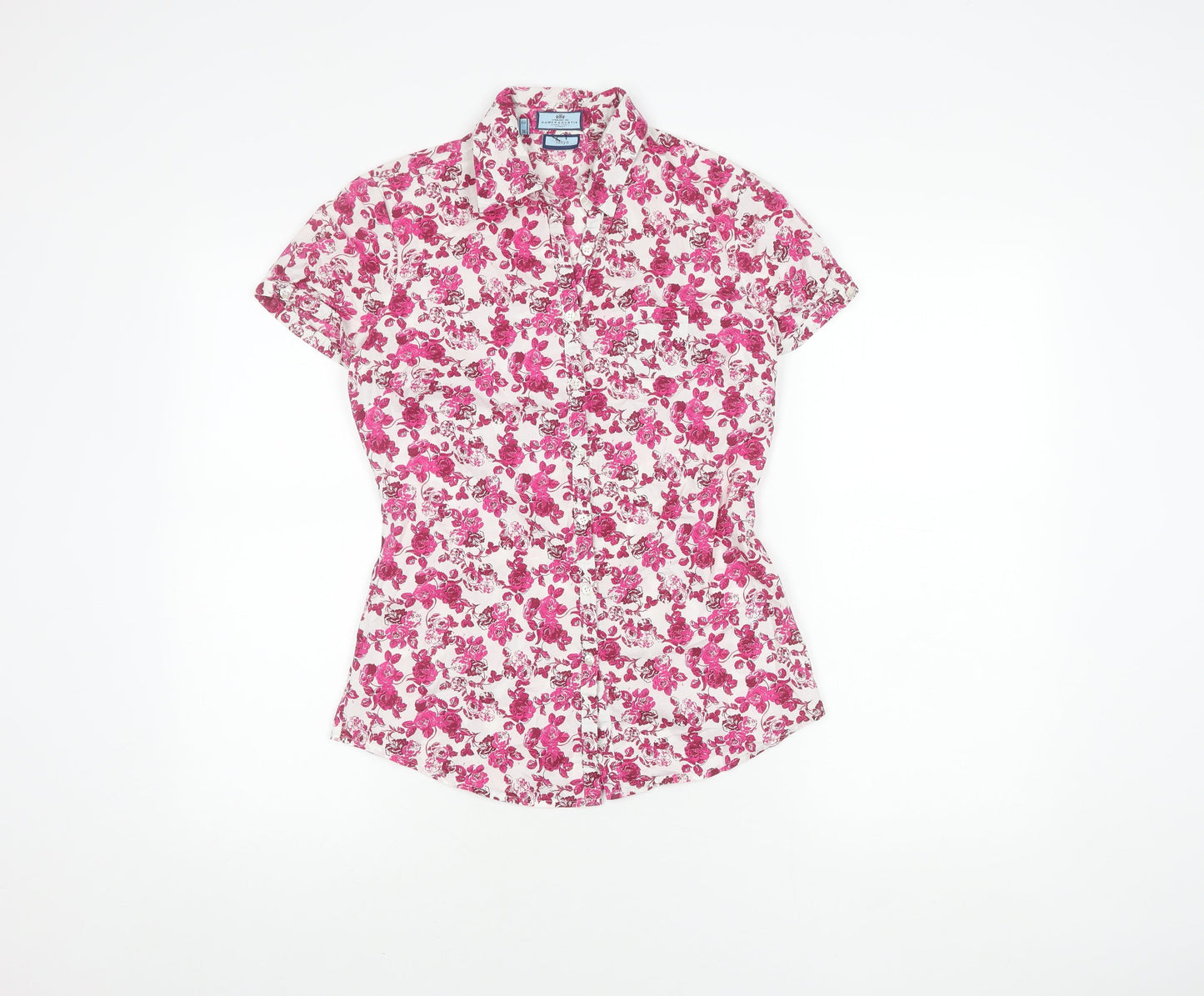 Hawes & Curtis Women's Multicoloured Floral Shirt, Size 10