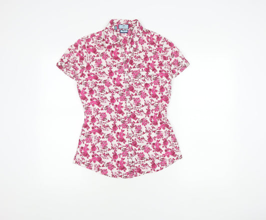 Hawes & Curtis Women's Multicoloured Floral Shirt, Size 10