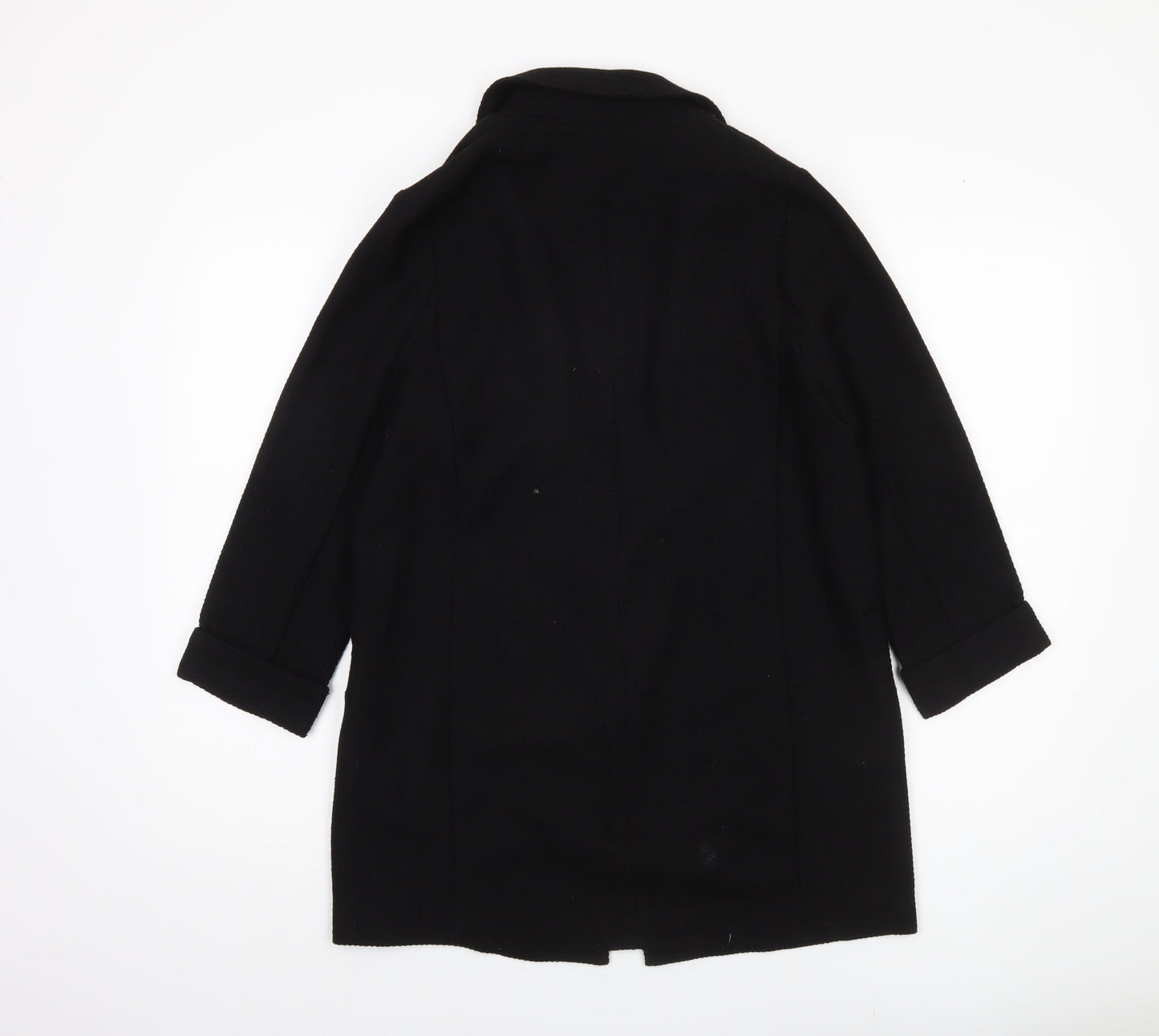 New Look Women's Tall Black Coat Size 10