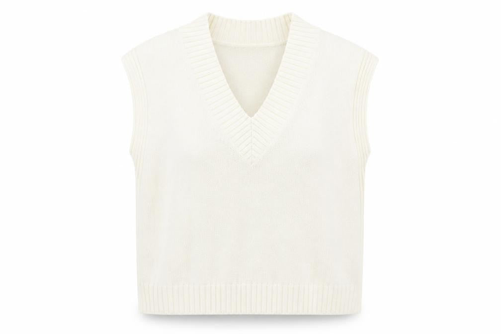 Womens UK 16 Regular Jack Wills Ivory Vest