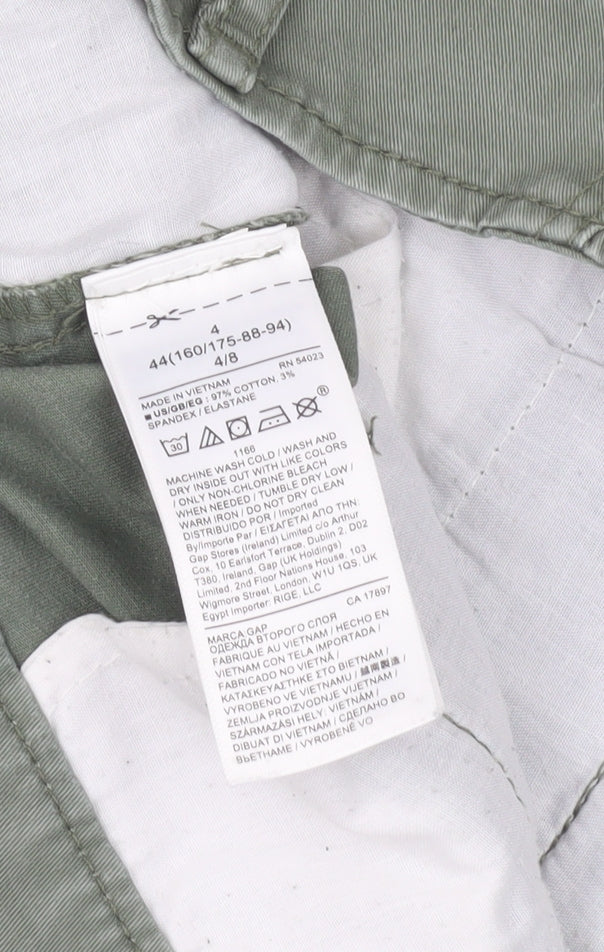 GAP Women's Green Chino Shorts Size 4