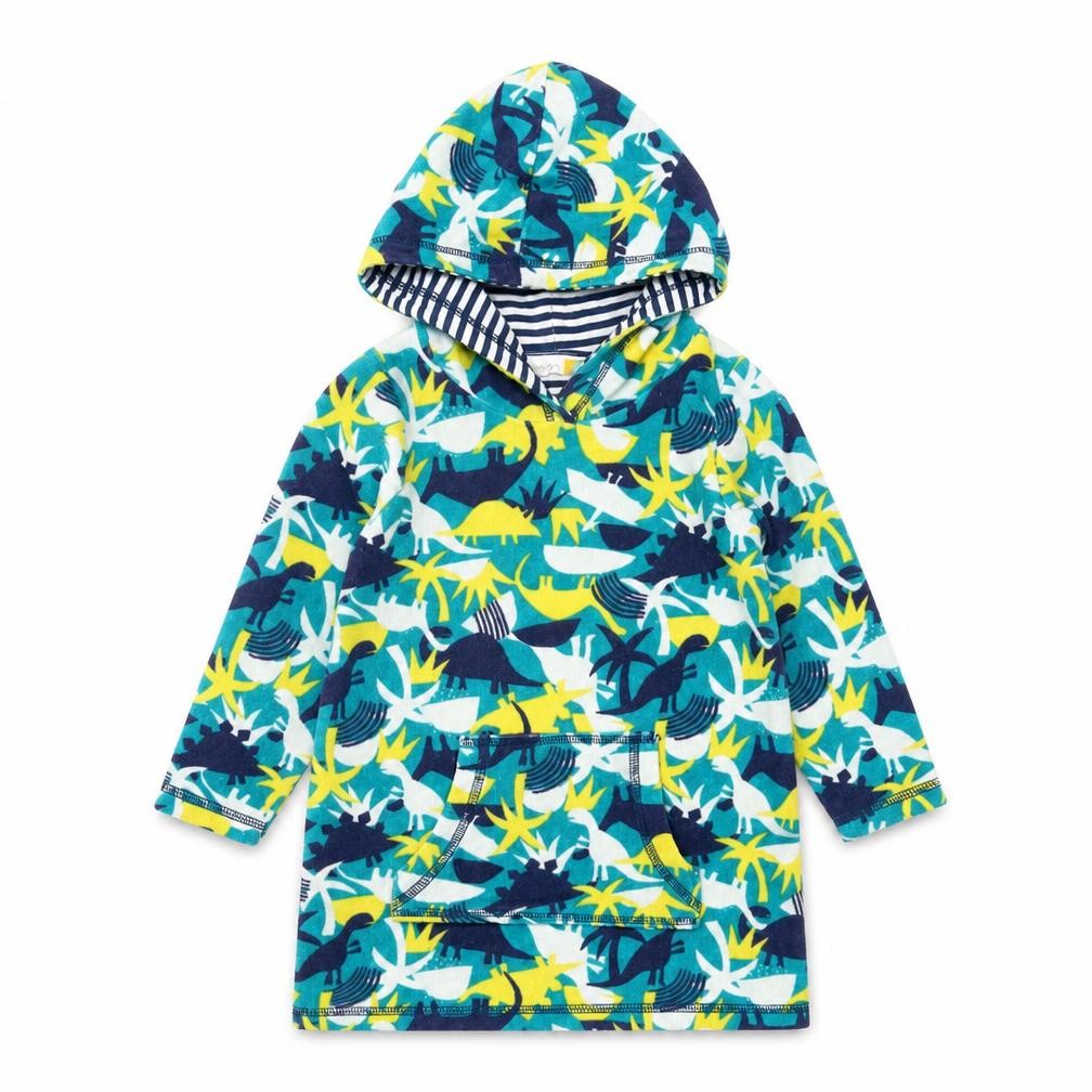 John Lewis Boys Dinosaur Print Hoodie Multicoloured 3 Years