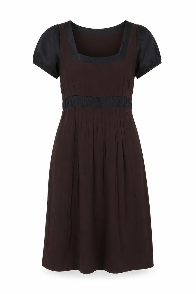 Pennyblack Women's Brown Dress Size 8 Short Sleeve