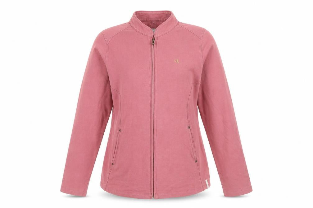 Domyos Women's Pink Jacket Size 14 Casual Long Sleeve
