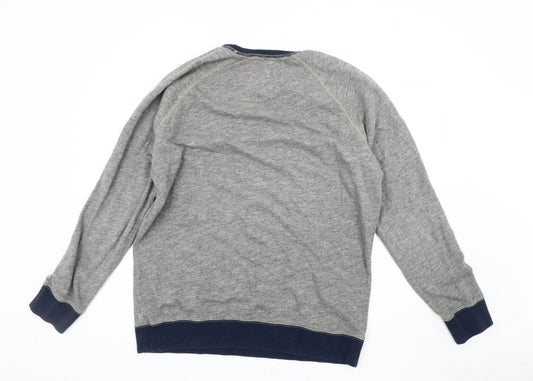 American Eagle Men's Grey XL Pullover Jumper