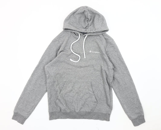 Champion Men's Grey Medium Pullover Hoodie