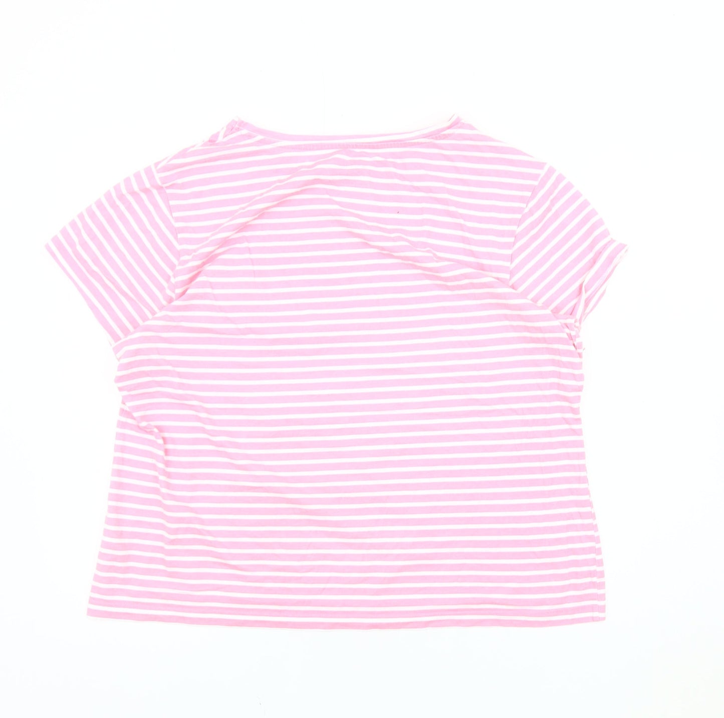 Disney Women's Pink Stitch T-Shirt - Size L