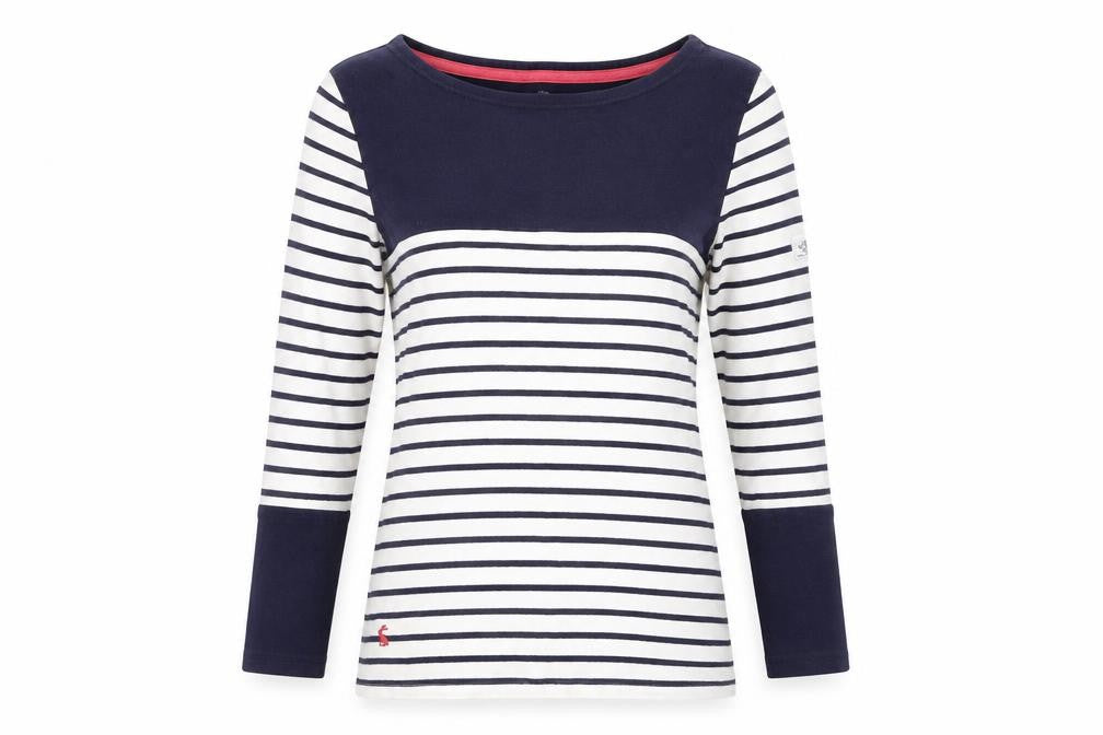 Womens UK Size 6 Joules Multicoloured Cotton T-Shirt
