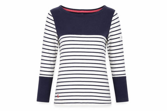 Womens UK Size 6 Joules Multicoloured Cotton T-Shirt