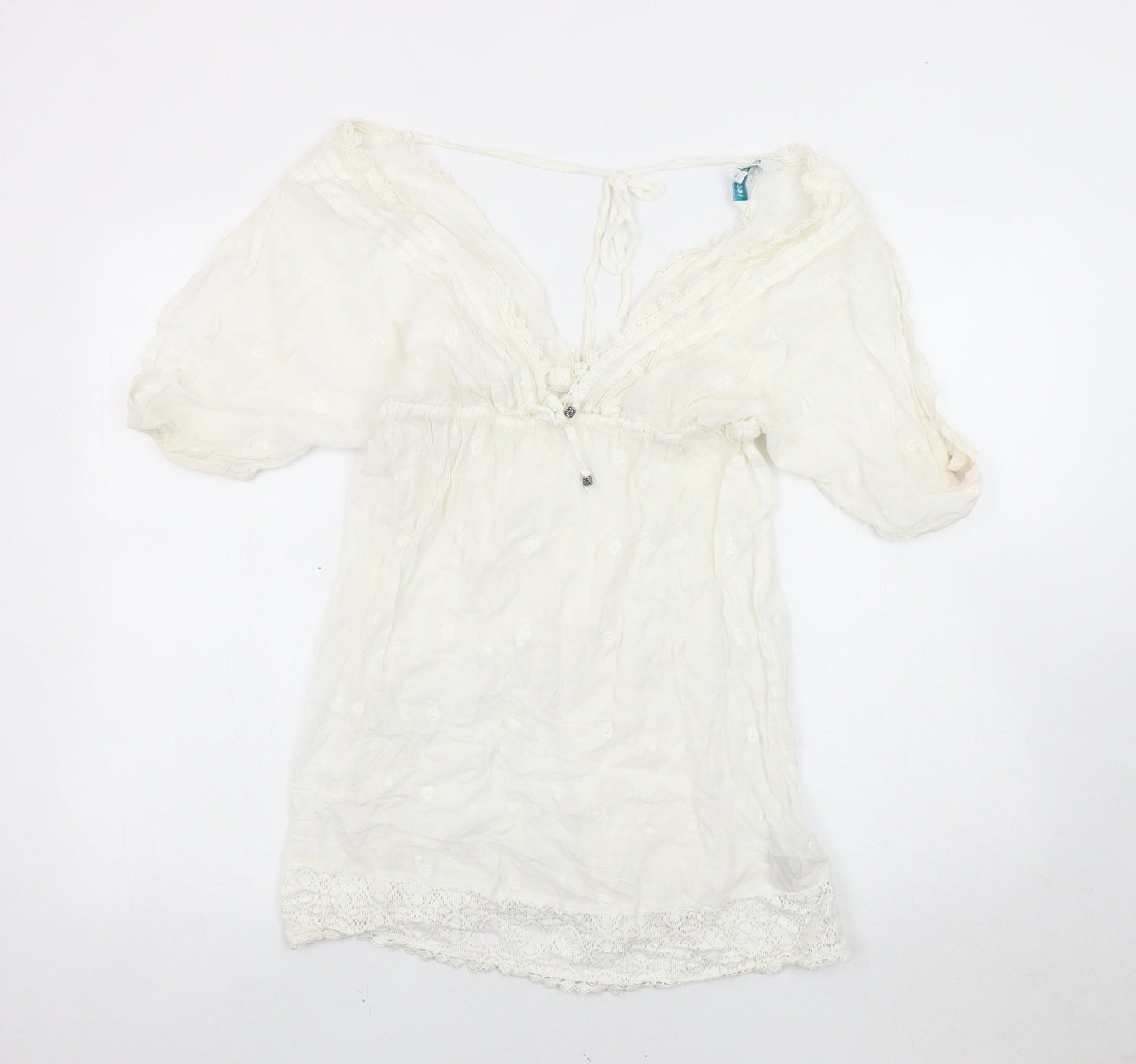 The Collection Debenhams Women’s White Cotton Dress