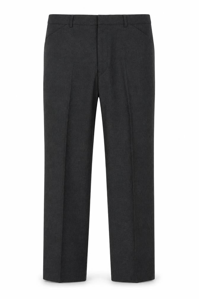Greenwoods Men's Black Dress Pants 36 Regular Fit