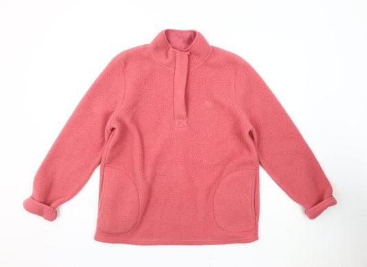 Crew Clothing Women's Pink Pullover Sweatshirt Size 12