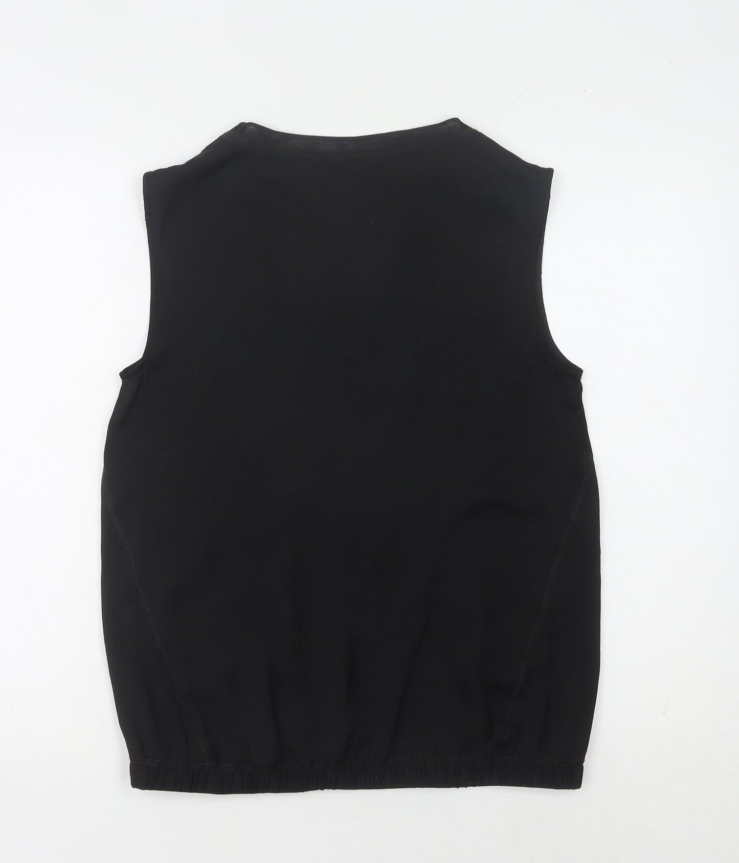 Next Women's Black Tank, Size 10, Crew Neck