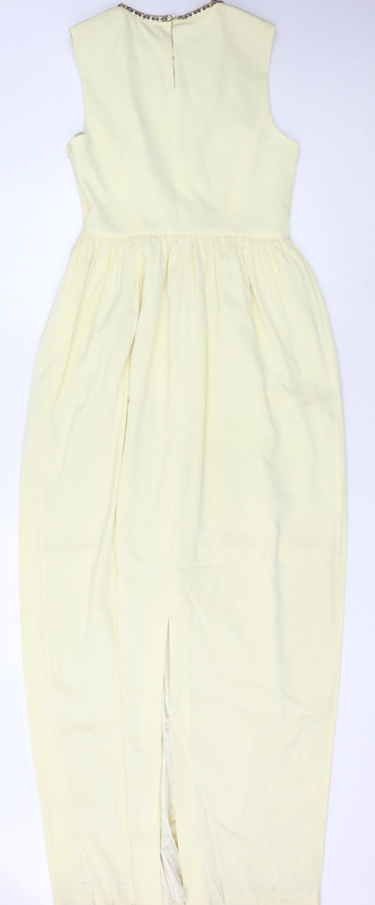Ted Baker Women Ivory A-Line Dress Size 6
