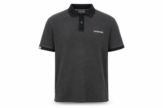 McKenzie Men's Grey Polo Shirt, Size M, Casual