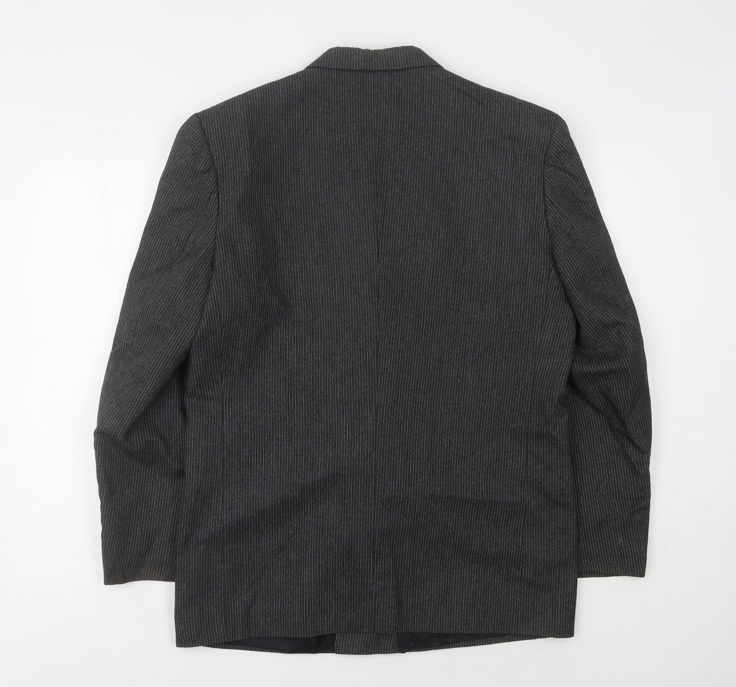 Marlowe Men's Grey Tweed Blazer, Size 40
