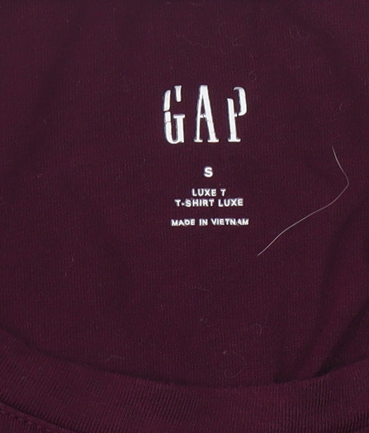 GAP Women's Purple Long Sleeve T-Shirt S