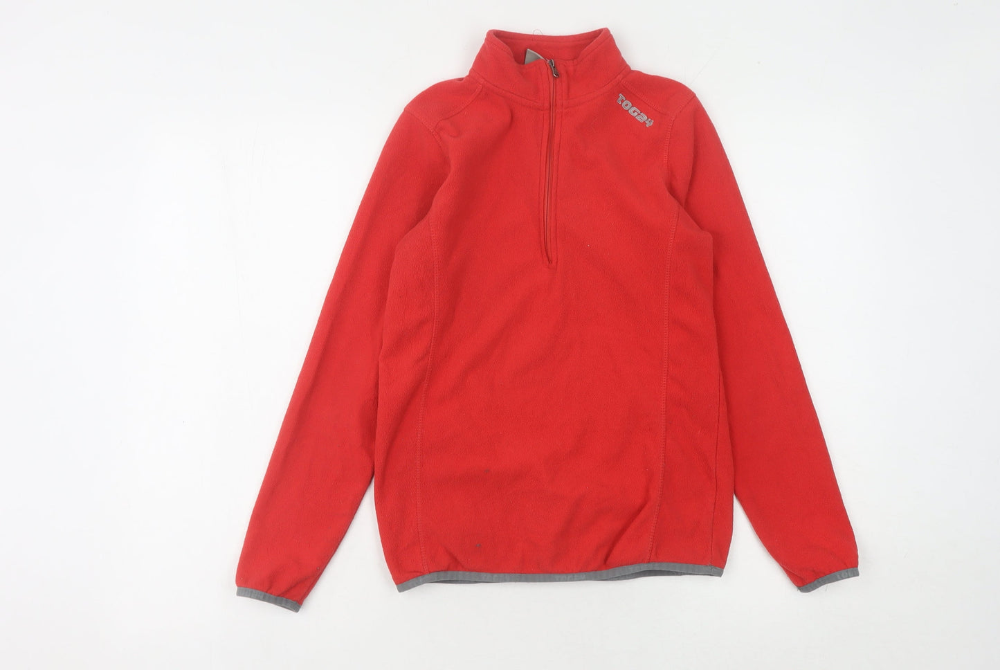 TOG24 Women's Red Fleece Sweatshirt 8-10