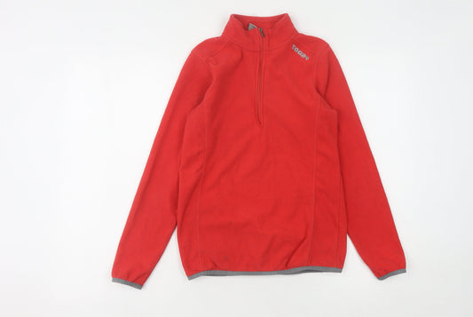 TOG24 Women's Red Fleece Sweatshirt 8-10