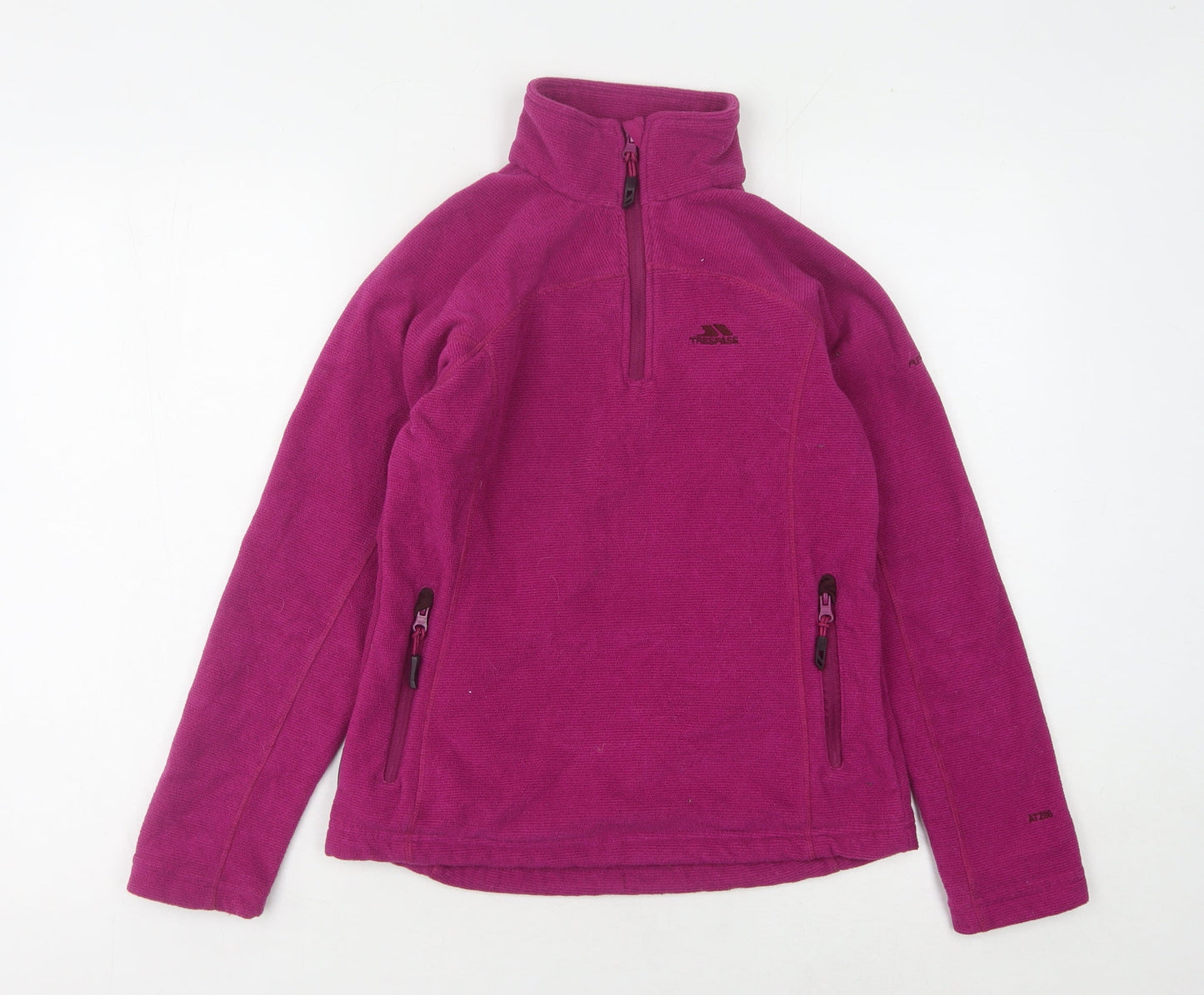 Trespass Pink XS Women's Fleece 1/2 Zip Sweatshirt