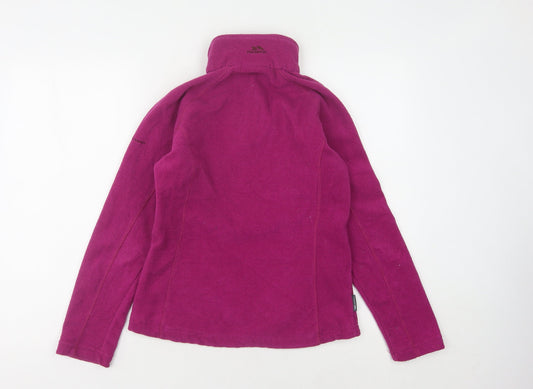 Trespass Pink XS Women's Fleece 1/2 Zip Sweatshirt