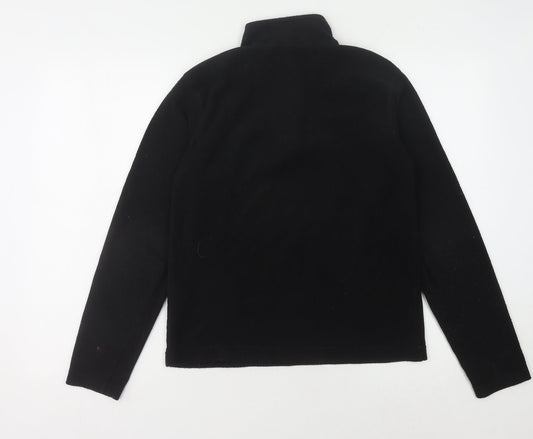 Regatta Boys Black Fleece Sweatshirt Size L