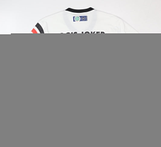 White Adult Large DFB Football Shirt - Home Kit, Short Sleeves