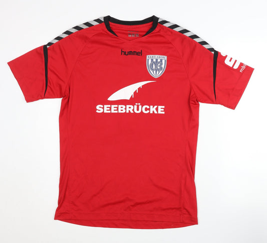 Hummel Babelsberg 03 Adult Red M Away Shirt Short Sleeves